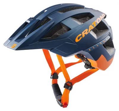 Produktbild von Cratoni AllSet Helm blau-orange größe S-M (54-58 cm) 110611G1