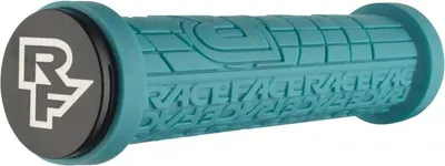 Immagine prodotto di Manopole Race Face Grippler 33 mm con blocco turchese AC990098