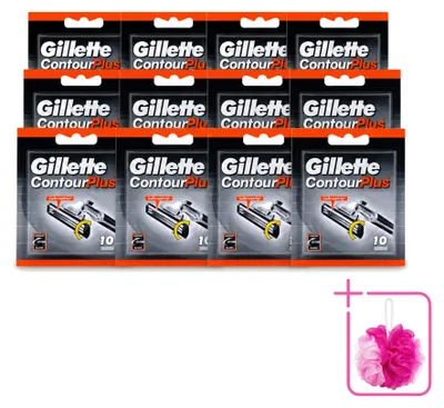 Produktbild von 12 x Gillette Contour Plus Wegwerpscheermes - Sparpackung - 12 Stücke