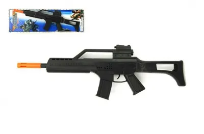 Obrázek produktu pro Pistole/Samopal jiskřící plast 53cm na setrvačník