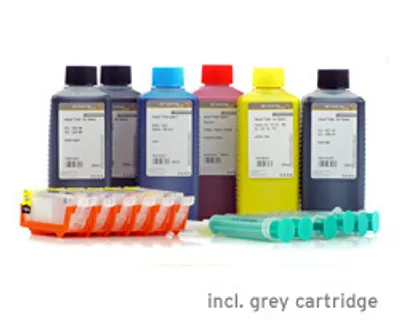 Produktbild von Nachfüllpatronen für Canon PGI-525, CLI-526 mit 6-facher Tintenmenge