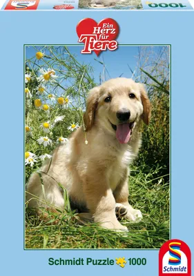 Image de Schmidt Jeux - Puzzle - Un cœur pour les animaux - Un ami fidèle, 1000 pièces