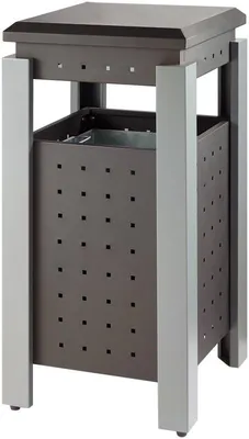 Viereckiger Außenabfallbehälter 36 Liter VB 667857