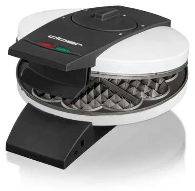 Obrázok produktu pre Cloer 1631HB, 5 vaflí, obrázok, čierna, biela, 930 W, 230 V, 250 mm