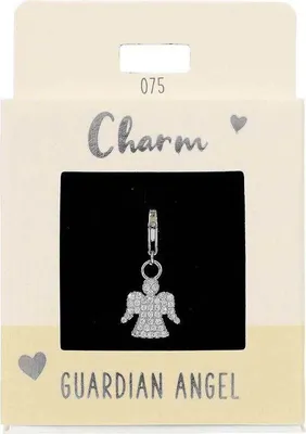 Produktbild von DEPESCHE Charm Express yourself Schutzengel silber