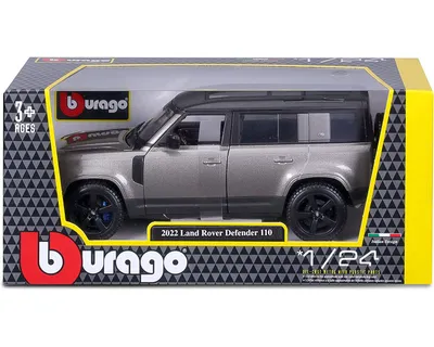 Immagine prodotto di Bburago Model 1:24 Land Rover Defender 110 2022 Srebrny