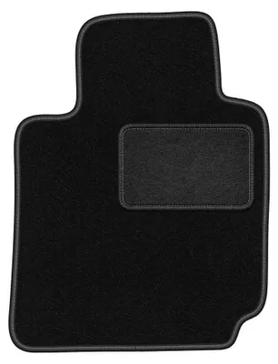 Immagine prodotto di Tappetino guidatore in moquette per Nissan Micra K12 CC 2003-2010 (cabrio) – 1 pezzo, nero, su misura – Wielganizator LUX