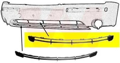 Produktbild von VAN WEZEL Lüftungsgitter Grill Stoßfänger für FORD MONDEO III Kombi (BWY)