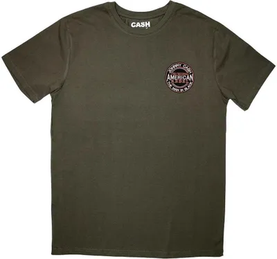 Produktbild von Johnny Cash - "Mini American Rebel Logo" T-Shirt für Herren/Damen Uni RO11587 (M) (Grün)