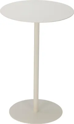 Produktbild von Home & Styling Beistelltisch Lugano - weis - 35x 53 cm - Metall
