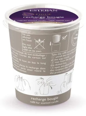 Produktbild von Nachfüllpackung für die schwarze Feigenduftkerze
