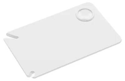 Produktbild von Zeckenkarte transparent Transparent