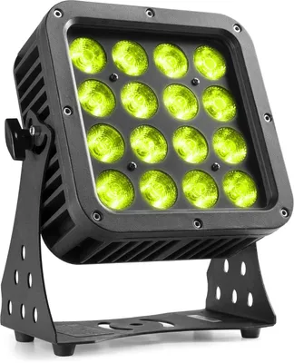 Produktbild von BeamZ StarColor 128, Schwarz, IP65, Gehärtetes Glas, Aluminium, 128 W, LED, 16 Glühbirne(n)