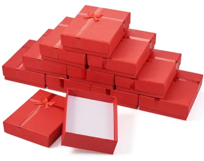 Produktbild von Set aus 12 Geschenkboxen für Schmuck