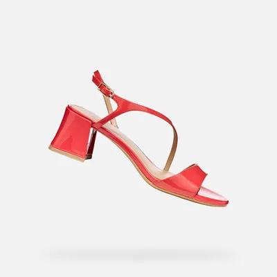Produktbild von Geox Rote Damensandalen New Eraklia 50 T01 36,5
