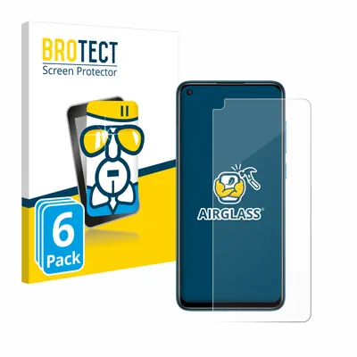 Produktbild von 6x BROTECT Schutzglas für Xiaomi Redmi Note 9 Schutzfolie Panzer Folie Glas Display Schutz klar