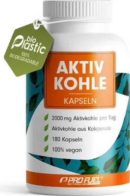 Produktbild von ProFuel Aktivkohle (180 Kapseln)