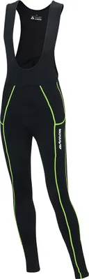 Produktbild von Airtracks Thermo Fahrradhose mit Träger Lang Pro XXL schwarz-neon