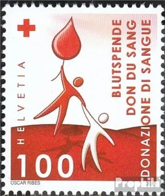 Produktbild von Briefmarken Schweiz 2012 Mi 2256 (kompl.Ausg.) postfrisch Blutspendekampagne