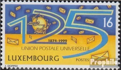 Produktbild von Briefmarken Luxemburg 1999 Mi 1478 (kompl.Ausg.) postfrisch 125 Jahre Weltpostverein