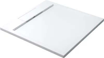 Produktbild von Mai & Mai Duschwanne Duschtasse aus Mineralguss BxTxH: 90x90x4cm Mineralgusswanne Weiß Matt Geoma04