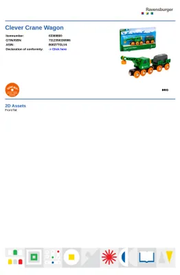 Immagine prodotto di Autogru verde Brio con rimorchio