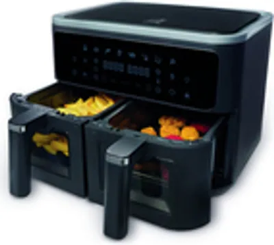 Produktbild von Fritel SnackTastic 8480 DUO, Heißluftfritteuse, 9 l, 1,35 kg, 40 °C, 200 °C, 8 Person(en)