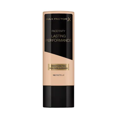 Produktbild von Max Factor Lasting Performance, Flasche, Flüssigkeit, Jeder Hauttyp, Mattierend, Glättend, Licht, Pastelle