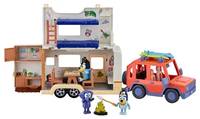 Immagine prodotto di Moose Toys Bluey Bluey's Ultimate Adventure Caravan Set con figure