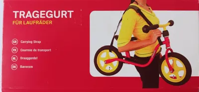 Image de Puky 9417 sangle de transport pour roues noir