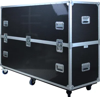 Image de Flight case deux écrans TV 65"-75"