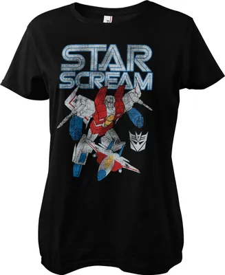 Produktbild von Starscream Washed Girly Tee - Small - Black