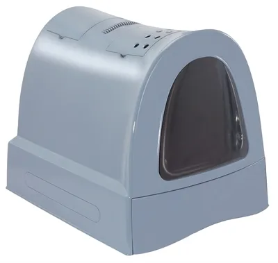 Obrázok produktu pre Box na podstielku Imac Zuma s posuvnou zásuvkou modrý