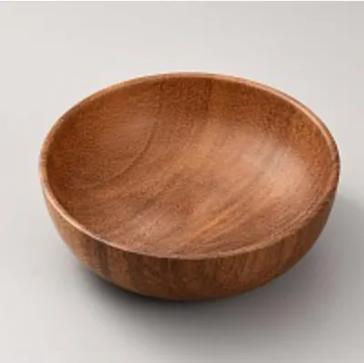 Dekorative Holzschale, 1 Stück, 12,2 x 12,2 x 12,2 cm