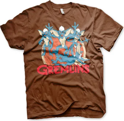 Produktbild von Gremlins Group T-Shirt - Large - Brown