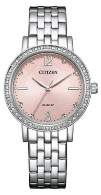 Produktbild von Citizen Damen Armbanduhr El3100-55W Chronograph 31 mm Gehäuse 5 ATM Wasserdicht
