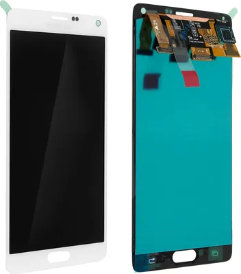 Produktbild von Original Samsung LCD Komplettset mit Touchscreen für Galaxy Note 4 – Weiß