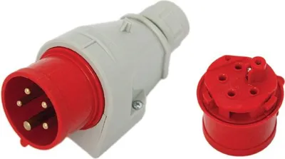 Obrázok produktu pre Wtyka Izolacyjna Stała 16A 400V 3P+Z Ip44