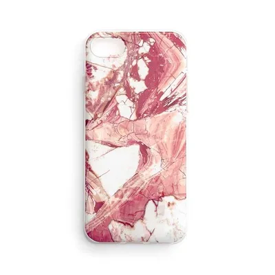 Zdjęcie produktu dla Wozinsky Marble etui dla Samsung Galaxy S21/S30 Plus - Różowy KP10086