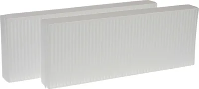 Produktbild von vhbw Filterset Ersatz für Zehnder 527003440 für Lüftungsgerät - Luftfilter G4 / F7 (2 Stück), 48 x 18 x 10 cm, Weiß