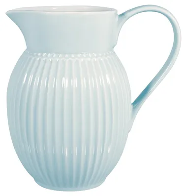 Produktbild von Greengate Krug ALICE BLAU Kanne 1,5 Liter Everyday Geschirr Karaffe PALE BLUE