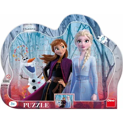 Produktbild von DINO Puzzle Eisreich 2, 25 Teile