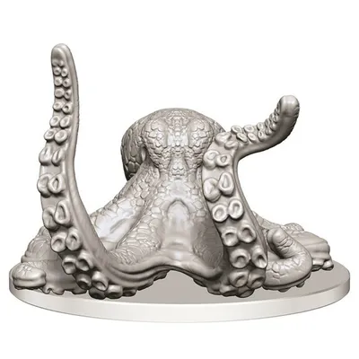 Produktbild von WizKids Deep Cuts – Unbemalte Miniaturen – Riesenkrake