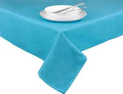 Produktbild von Excelsa Tischdecke Panama Color Baumwolle 140x240 cm Blau