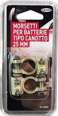 Immagine prodotto di START coppia di morsetti batteria 25 mm universali per auto gommone