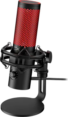 Productafbeelding van HyperX QuadCast 2, USB-microfoon voor gaming, streaming en podcasting, met aanraakbediening