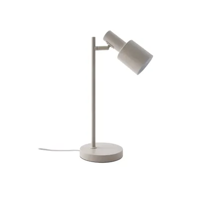 Produktbild von Lindby Tischleuchte Ovelia, beige, Metall, E27