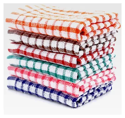 Produktbild von Frottee-Geschirrtuch, 100 % Baumwolle, weich, in Packungen zu 2, 4, 6, 8, 10 und 12 Stück