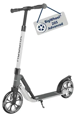 Zdjęcie produktu dla HUDORA Big Wheel 205 Advanced, Uniwersalne, Klasyczna hulajnoga, Każda płeć, Asfalt, 100 kg, 2 szt.