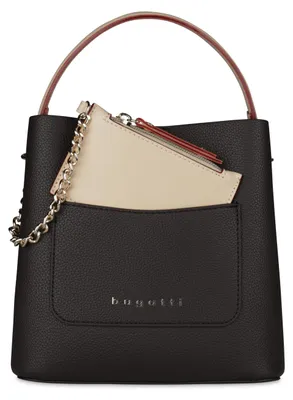 Produktbild von bugatti Handtasche Umhängetasche Ella Top Handle Bag Dark Brown dunkelbraun